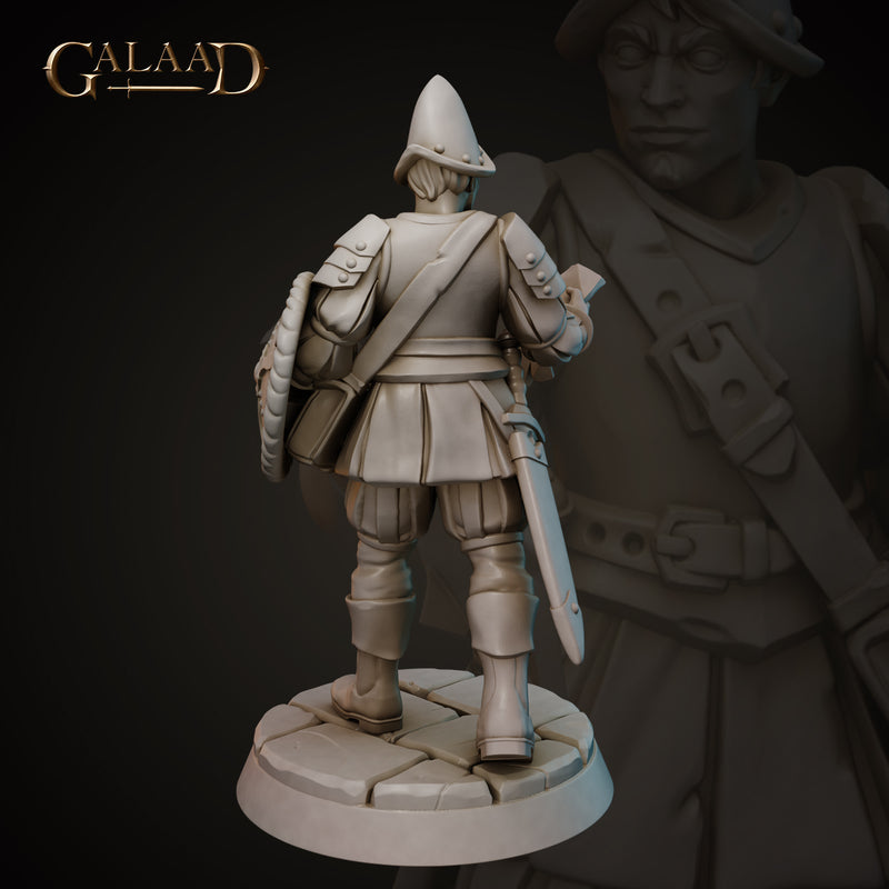 Knight conquistador with map - Only-Games