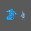 (0132) Troglodyte lizard assassin rogue thief wit knives - Only-Games