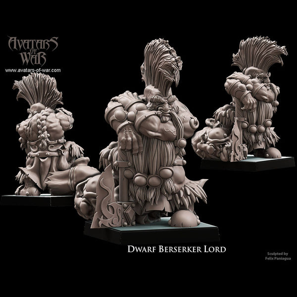 Dwarf Berserker Lord - Only-Games