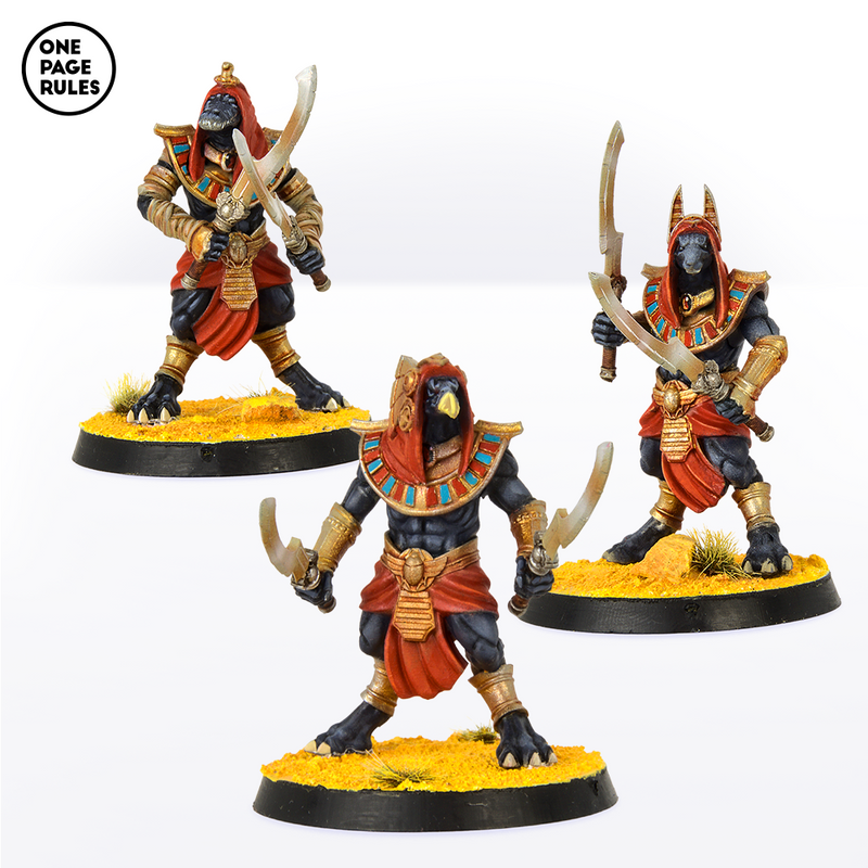 Mummified Guardian Sword Statues (3 Models) - Only-Games