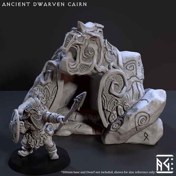 Ancient Dwarven Cairn (Dwarven Mountaineers of Skutagaard) - Only-Games