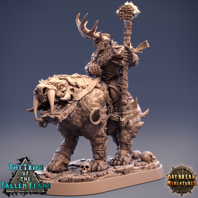 Irgut the Crusher on Tuskerbeast - The Tribe Of The Fallen Flame - Only-Games