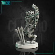 (0136) Male faun satyr archer with bow - Only-Games
