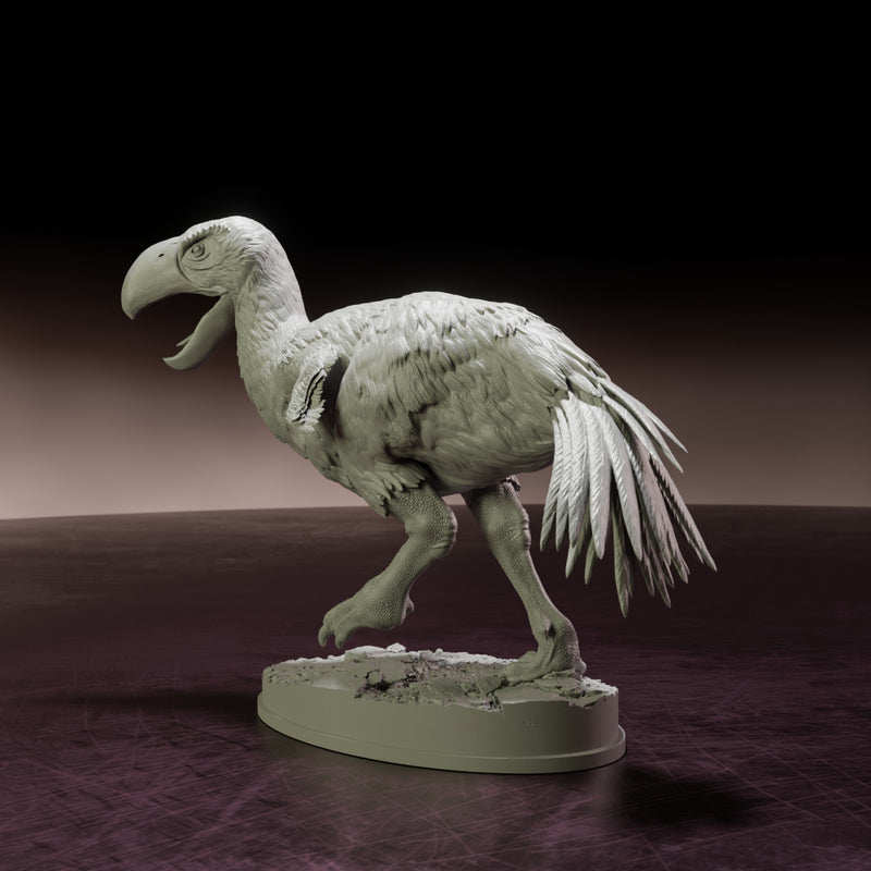 Brontornis running prehistoric bird 1/24 scale - Only-Games