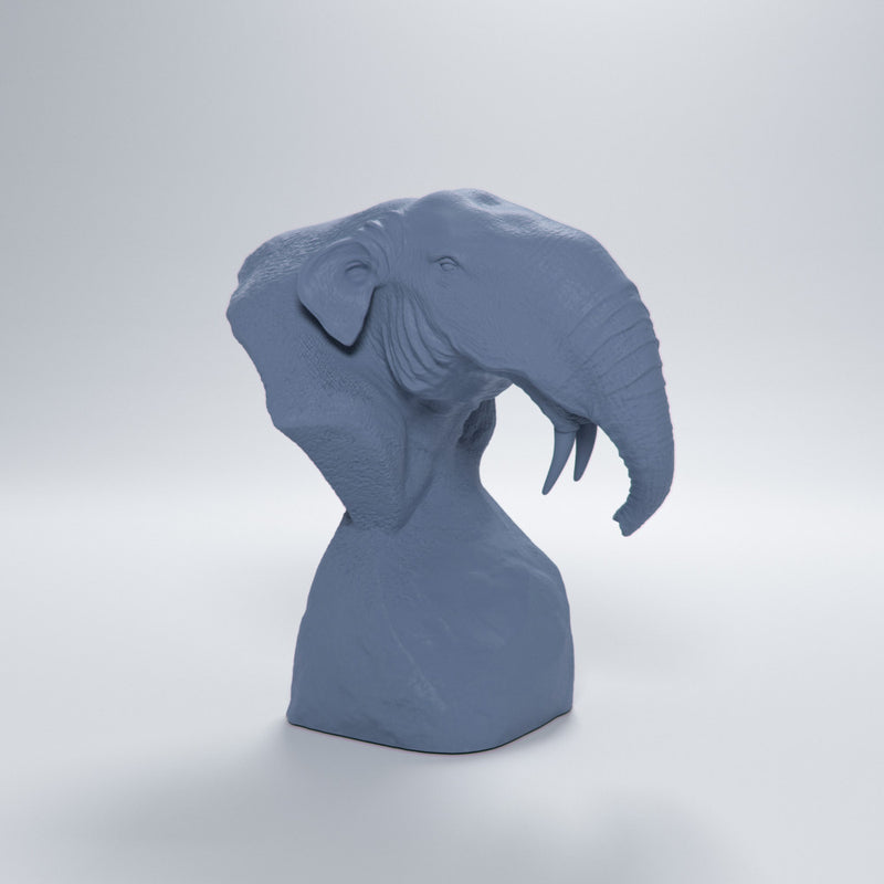 Deinotherium bust prehistoric elephant head - Only-Games