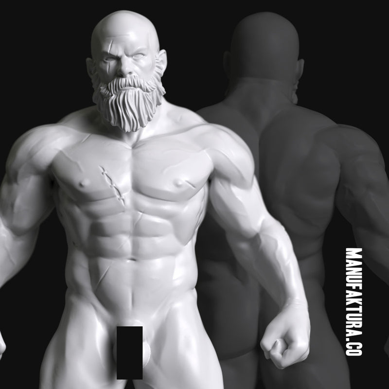 Sedition Series 01d - Male Gene-Forged Warrior Without Armor Plate - Only-Games