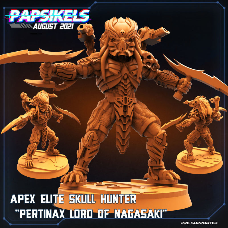 APEX ELITE SKULL HUNTER PERTINAX LORD OF NAGASAKI - Only-Games