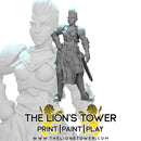 Mercenary Company - Heavy Armoured (Set of 5 x 32mm scale presupported miniatures) - Only-Games