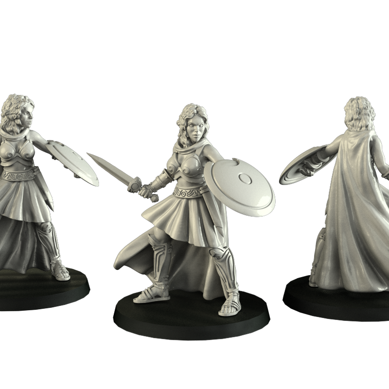 Oplite Girls (3 miniatures) - Only-Games