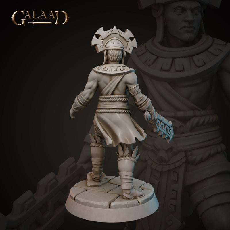 Aztec Male Figher 02 - Only-Games
