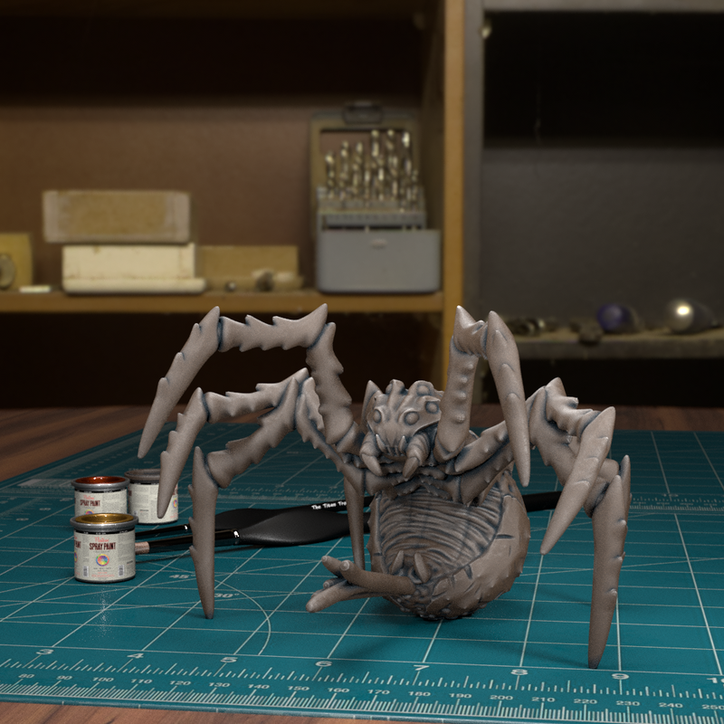 Giant Spider 09 - 32mm - DND - Pathfinder - Only-Games