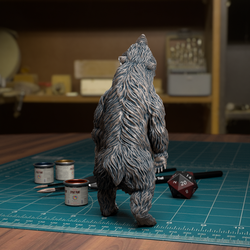 Bear on 2 feet - TytanTroll Miniatures - DnD - Fantasy - Only-Games