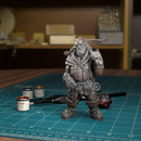 Orc Crossbow Over Shoulder - TytanTroll Miniatures - DnD - Fantasy - Only-Games