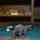 Giant Rat 07 - TytanTroll Miniatures - DnD - Fantasy - Only-Games