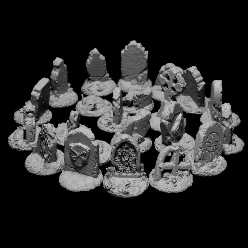 The Undead - Tombstones - Only-Games
