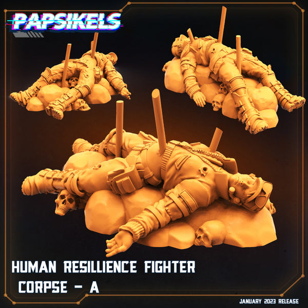 HUMAN RESILIENCE FIGHTER CORPSE A - Only-Games