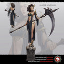 Semenriel Dark Reaper 32mm and 75mm pre-supported - Only-Games