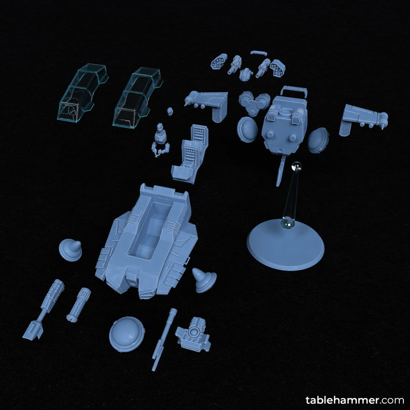 Human Space Corps - "Syrena" skimmer - Only-Games