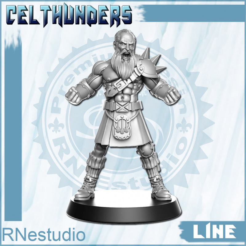 04 Line Celthunders Fantasy Football 32mm - Only-Games