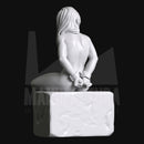 Slave Girl Sitting on Stone - Sub Series 133 - Only-Games