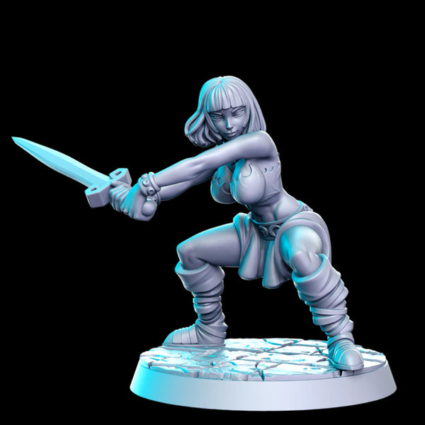 Barbarian - 32mm - DnD - Only-Games