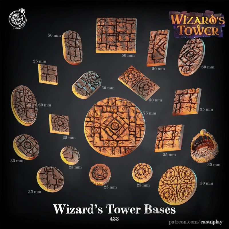 Wizard's Tower Bases - Only-Games