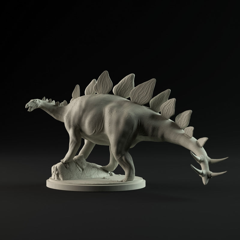 Stegosaurus looking 1-35 scale dinosaur - Only-Games