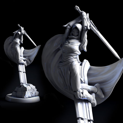 Argent Defender (pose 3 of 4) - Only-Games