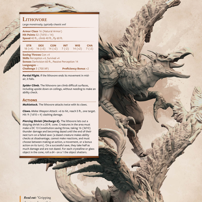 Flesh To Stone - 5e Adventure Booklet - Only-Games