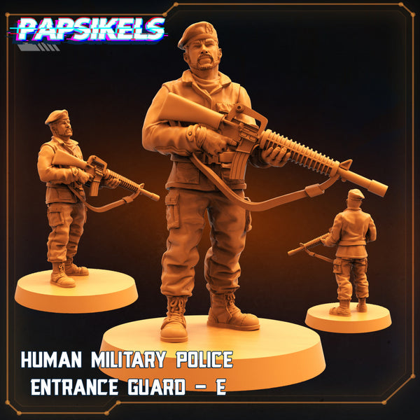 HUMAN MILITARY POLICE ENTRANCE GUARD E - Only-Games