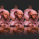 Space Elf Female Soldier Pose 3 - Only-Games