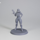 Cyberpunk Mercenary Pose 1 - 4 Variants and Pinup - Only-Games