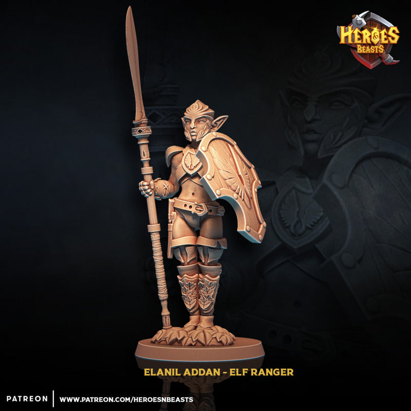 Elanil Addan - elf ranger - Only-Games