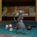 Undead Skeleton Bowman 009 - TytanTroll Miniatures - DnD - Fantasy- - Only-Games