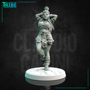 (0153) Female barbarian sexy with a two hands sword - Only-Games