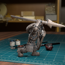 Goblin Spear And Shield - TytanTroll Miniatures - DnD - Fantasy - Only-Games