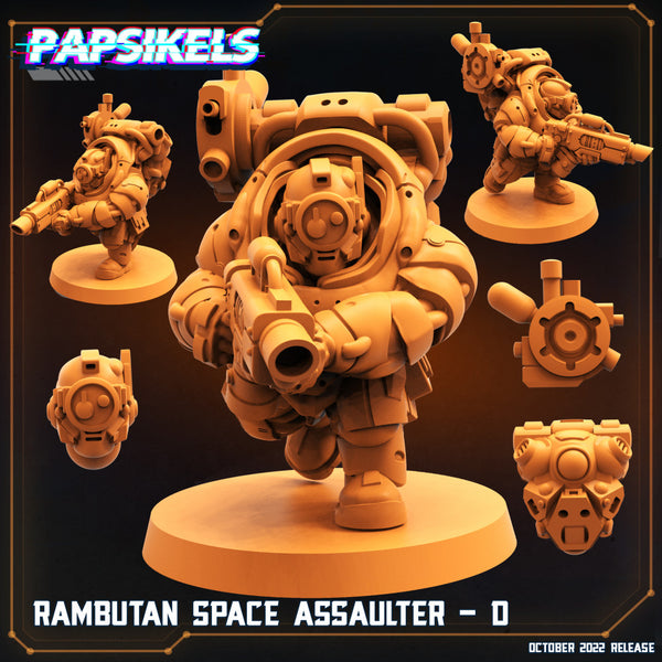RAMBUTAN SPACE ASSAULTER - SET 2 - Only-Games