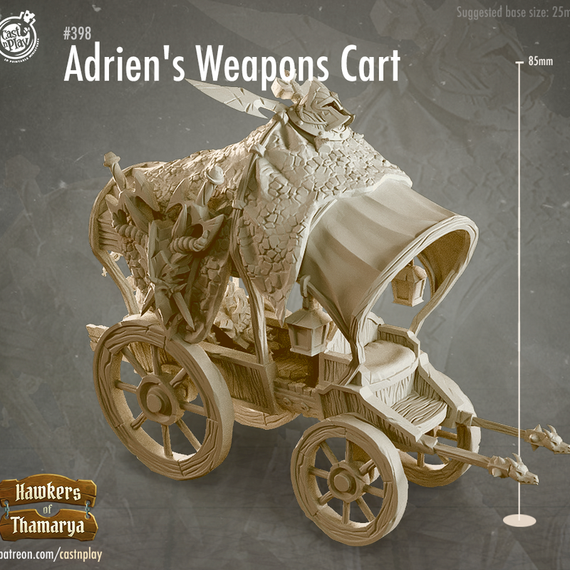 Adrien's Weapon Cart - Only-Games