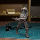 Mercenary Soldier 07 - TytanTroll Miniatures - DnD - Only-Games