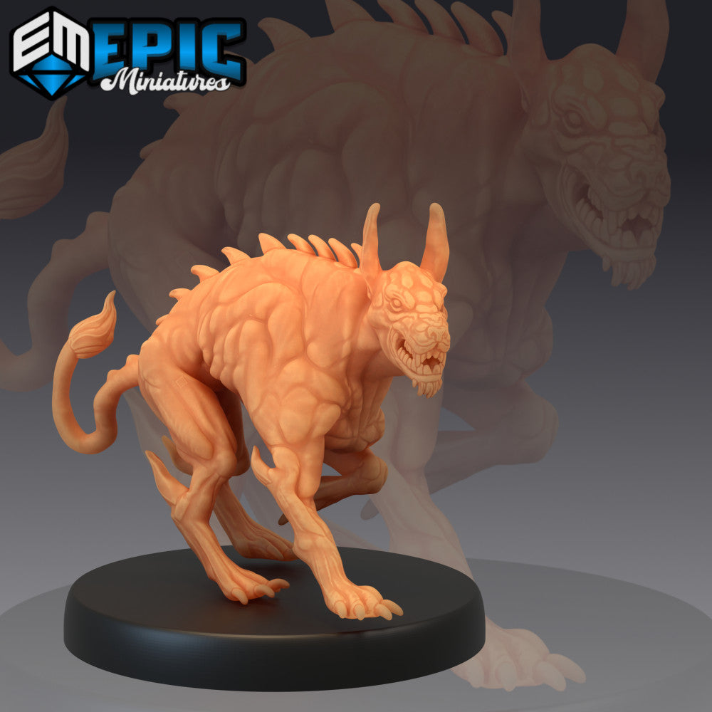 Portal Dog Running / Blink Hound / Demon Canine - Epic Miniatures ...