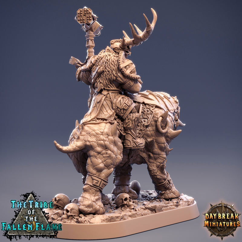 Irgut the Crusher on Tuskerbeast - The Tribe Of The Fallen Flame - Only-Games
