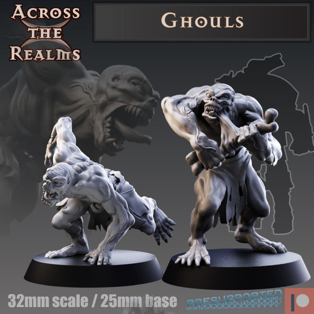Ghouls - Across the Realms - Miniatures by Only-Games.co