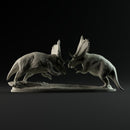 Mercuriceratops duel 1-35 scale dinosaur - Only-Games