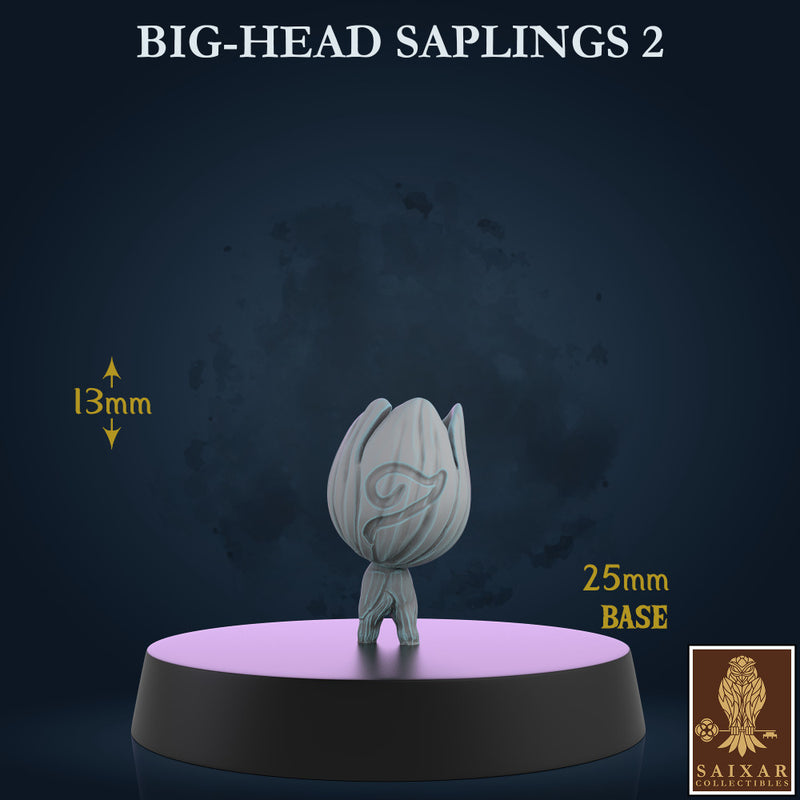 Big Head Saplings - 3 Poses - Only-Games