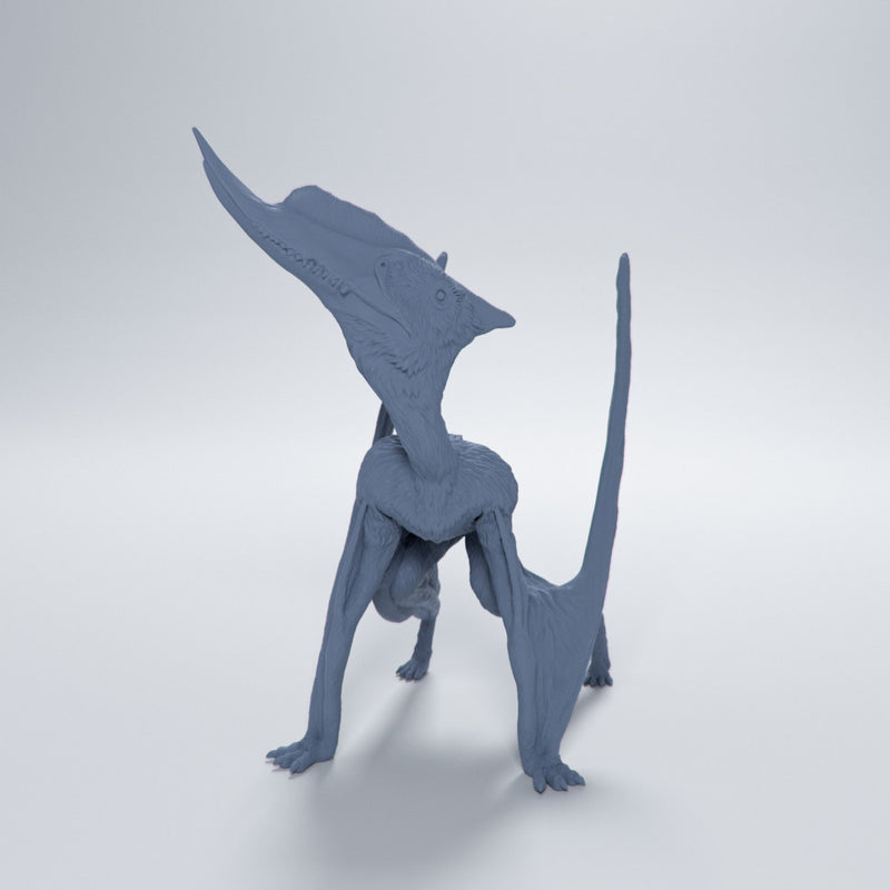 Dsungaripterus looking up 1-24 scale pterosaur - Only-Games