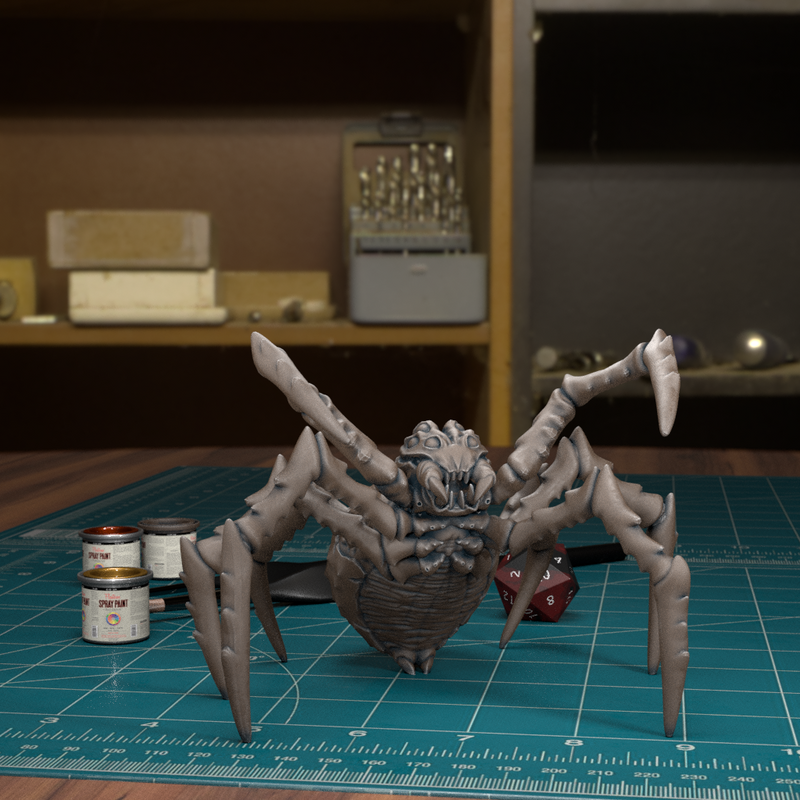 Giant Spider 02 - 32mm - DND - Pathfinder - Only-Games