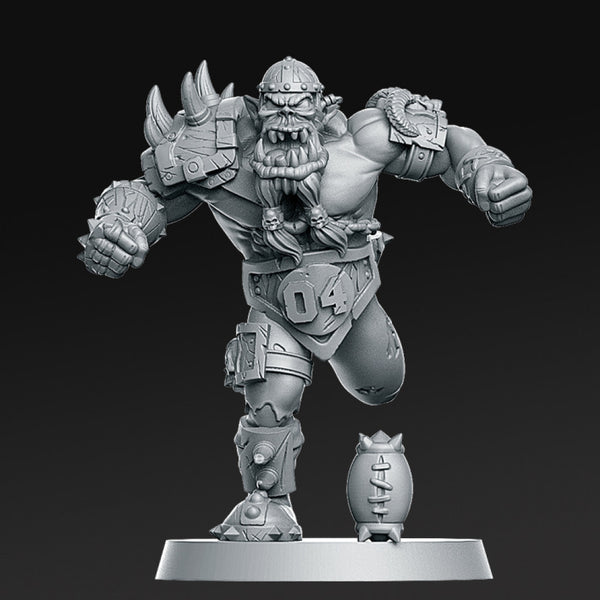 04 Orc Line Fantasy Football 32mm - Only-Games