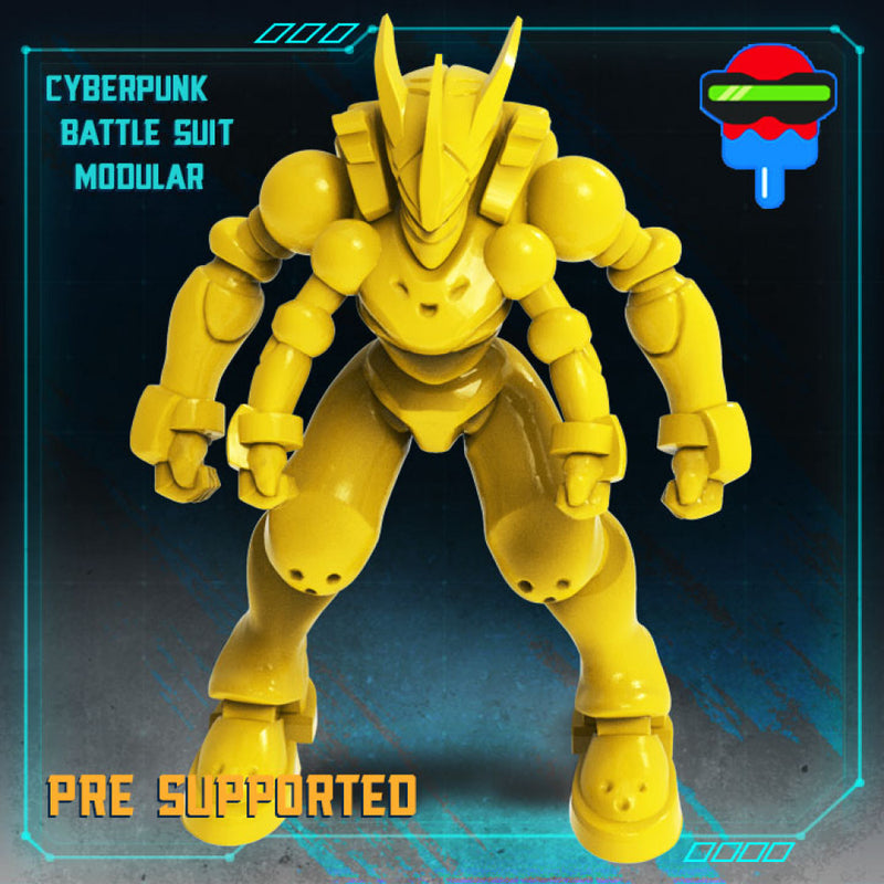 CYBERPUNK BATTLE SUIT SET C MODULAR - Only-Games