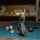 Town Guard Swinging Sword - Frostgrave Pathfinder - Fantasy DND - TytanTroll Miniatures - Only-Games