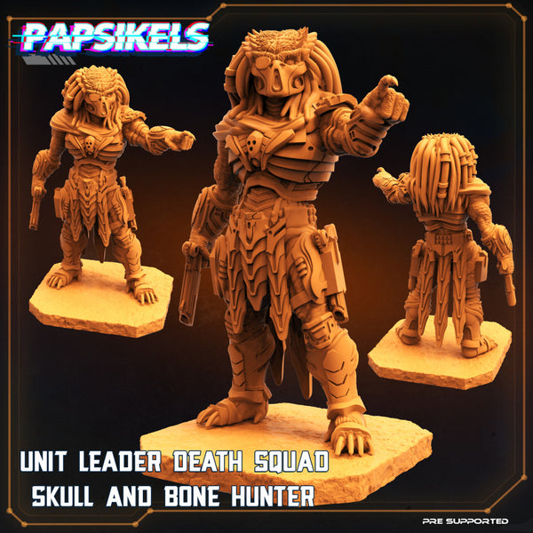 UNIT LEADER DEATH SQUAD SKULL AND BONE HUNTER - Only-Games